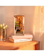 Wooden Sakura Densya Rolife Book Nook