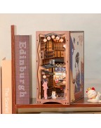 Wooden Under Sakura Tree DIY Book Nook