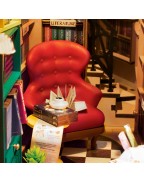 Wooden Bookstore Rolife DIY Book Nook