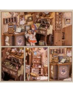 Wooden Store Dollhouse DIY Book Nook