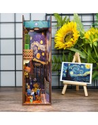 Van Gogh Book Nook Shelf Insert