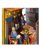 Van Gogh Book Nook Shelf Insert