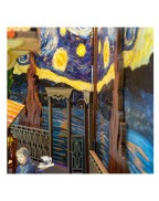 Van Gogh Book Nook Shelf Insert