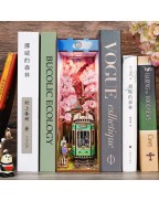 Sakura Train Book Nook Shelf Insert