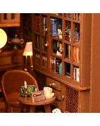 Apartment Brown Book Nook Shelf Insert