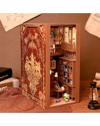 Apartment Brown Book Nook Shelf Insert