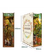 Secret Garden Book Nook Shelf Insert